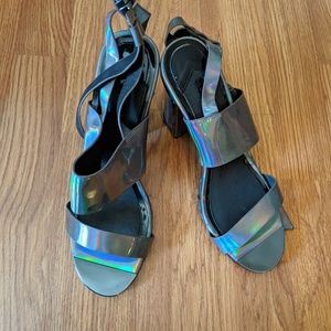 Top shop open toe heels